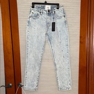 NWT Florence P high waist awesome baggies size 28 one teaspoon jeans